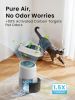 Pet Air Purifier up to 1500 FtÂ², Enhanced Activated Carbon & 360Â° Grille Air Intake for Hair Odor Dander Allergies, 5-Stage H13 True HEPA
