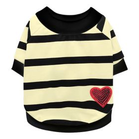 Jarre Aero Bull Pug Puppy Clothes Teddy Milk Cat Pet Spring And Summer Thin Small Dog Puppy (Option: Beige-M)